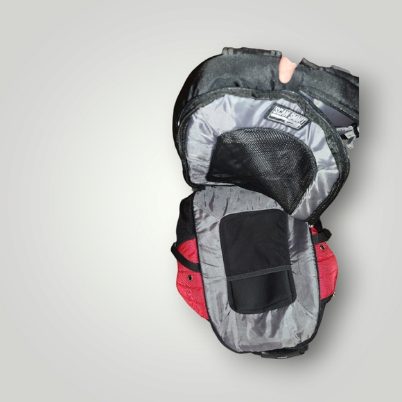Swiss Army backpack Black Red Perfect For Air Travel Laptop backpack - Picture 3 of 16